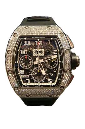 Richard Mille Replica Watch RM 011 RG Medium set Diamonds 511.041.91